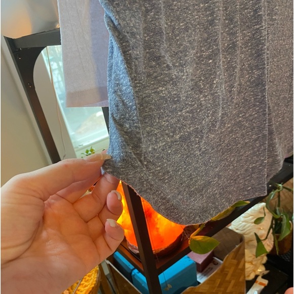 AMBIANCE | 3/4 Sleeve Curved Hem 3/4 Sleeve Tee - Picture 4 of 6